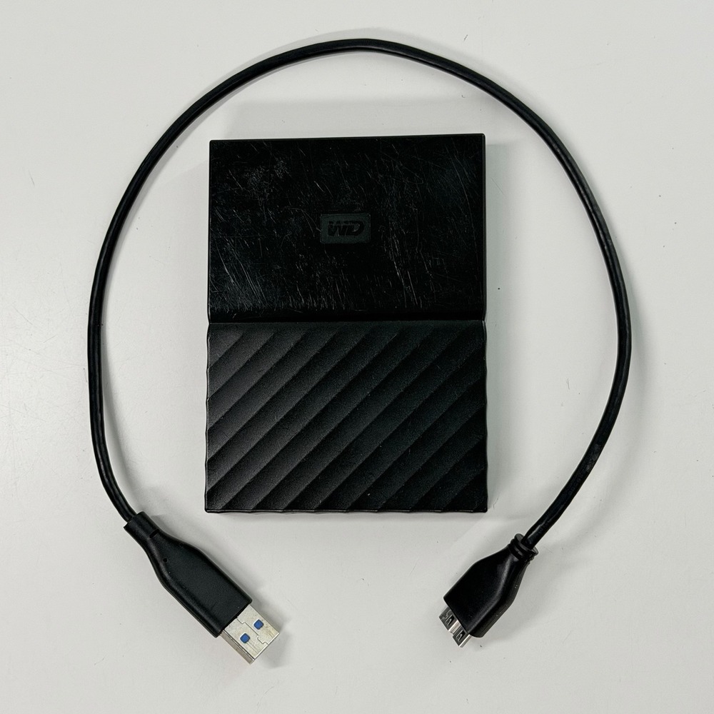 Western Digital WD My Passport Black Portable External HDD USB 3.0 1TB No Case